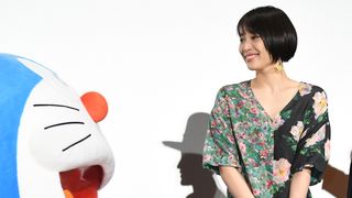 ドラえもんと広瀬アリス!『映画ドラえもん のび太の月面探査記』公開記念イベント