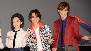 小野賢章・宮野真守・悠木碧がスパイダーマンと対面!