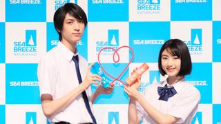 古川毅＆池間夏海のさわやか制服姿！