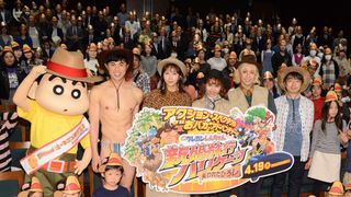 映画『クレヨンしんちゃん』ゲスト声優が集合！