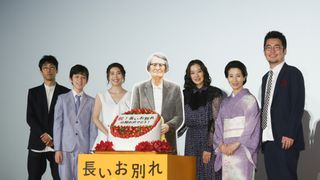蒼井優『長いお別れ』公開記念舞台あいさつ