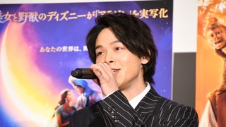 中村倫也「ホール・ニュー・ワールド」熱唱!『アラジン』大ヒット記念イベント