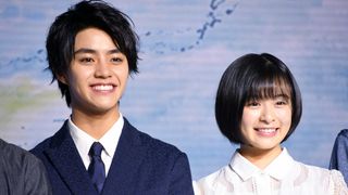 約2,000人のなかから抜擢された醍醐虎汰朗&森七菜!『天気の子』製作報告会見