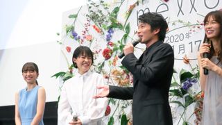 田中圭&岡崎紗絵ら登場!『mellow メロウ』完成披露舞台あいさつ