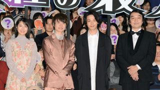 神木隆之介、浜辺美波、中村倫也が令和元年の一大事件を発表!『屍人荘の殺人』初日舞台あいさつ
