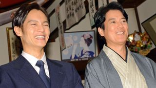 【12枚】窪田正孝&唐沢寿明、満面の笑顔!朝ドラ「エール」取材会