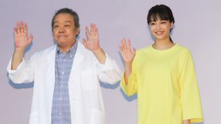 広瀬すず、西田敏行との再会に笑顔!『いのちの停車場』撮影現場会見