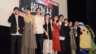 山田杏奈、山口まゆ、神尾楓珠ら登壇!映画『樹海村』初日舞台あいさつ