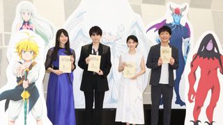 梶裕貴＆雨宮天『劇場版　七つの大罪　光に呪われし者たち』公開アフレコに登場！