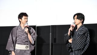 吉沢亮&山田裕貴が浴衣姿でヒットをお祝い!『東京リベンジャーズ』大ヒット御礼舞台あいさつ