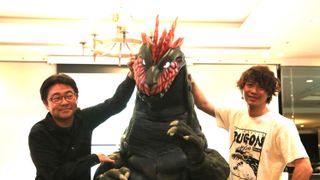 田口清隆監督×青柳尊哉『怪獣の湯　大怪獣ブゴン』制作記者会見