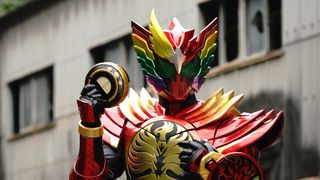仮面ライダーオーズ、タジャニティスピナーで新フォームに!『仮面ライダーオーズ 10th 復活のコアメダル』場面写真