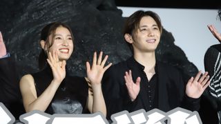 山田涼介、眩しい笑顔!『大怪獣のあとしまつ』ウルトラプレミアイベント
