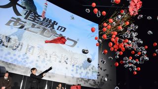 山田涼介がパフォーマンス!『大怪獣のあとしまつ』初日イベント