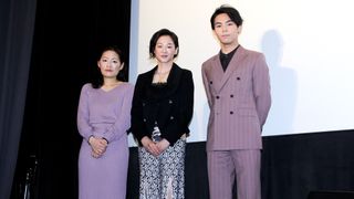黒沢あすか、上村侑が登壇！映画『親密な他人』初日舞台あいさつ