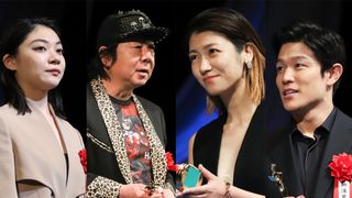 古田新太、瀧内公美、鈴木亮平、三浦透子ら第31回日本映画批評家大賞授賞式名シーン