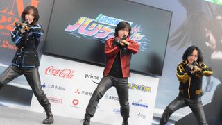 「ハリケンジャー」塩谷瞬、長澤奈央、山本康平が生シノビチェンジ！20周年記念トークショー