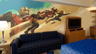 アベンジャーズが描かれた客室!「マーベルスペシャルルーム“アベンジャーズ:ヒーローズ・ユナイテッド”」