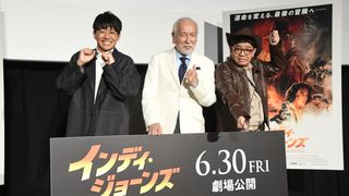 ミキ、村井國夫の前でインディ・ジョーンズネタ披露!映画『レイダース/失われたアーク《聖櫃》』上映イベント