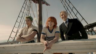 実写版「ONE PIECE」ゾロ・ナミ・サンジの仲良し3ショット！新場面写真