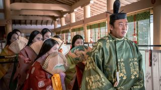 天皇の側近・藤原実資（秋山竜次）…大河ドラマ「光る君へ」第3回の場面写真