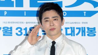 チョ・ジョンソク主演『パイロット』制作発表の様子