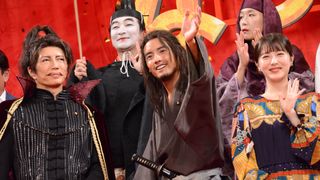 赤楚衛二、坂本龍馬の扮装で登壇『もしも徳川家康が総理大臣になったら』完成披露