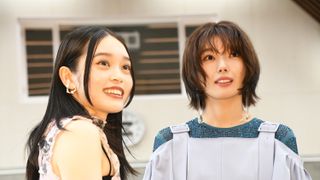 櫻坂46・藤吉夏鈴＆高石あかり、新聞部員と対面！『新米記者トロッ子』高校生新聞部限定試写会