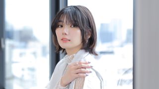 櫻坂46・藤吉夏鈴『新米記者トロッ子』撮りおろしインタビューカット＜7枚＞