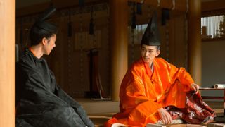 町田啓太＆金田哲、秋山竜次に笑いをこらえるのに必死！「光る君へ」第31回場面写真