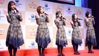 かわいすぎ！櫻坂46松田里奈・森田ひかる・谷口愛季・中嶋優月・的野美青がアニラン授賞式登場！