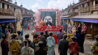 大文字屋VS若木屋のダンスバトル!「べらぼう」第12回場面写真