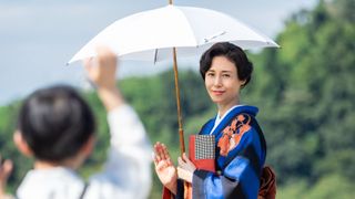 しばらく留守にすると言う登美子(松嶋菜々子)は…朝ドラ「あんぱん」第3回