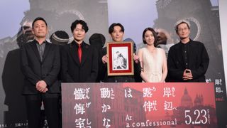 高橋一生、荒木飛呂彦の描き下ろしイラストに感激！映画『岸辺露伴は動かない　懺悔室』ジャパンプレミア