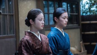 蘭子（河合優実）にかける言葉を失うのぶ（今田美桜）…「あんぱん」第8週「めぐりあい わかれゆく」第38回