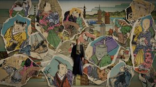 100年後のまげはどうなってる？恋川春町が思い描く未来の江戸「べらぼう」第19回場面写真