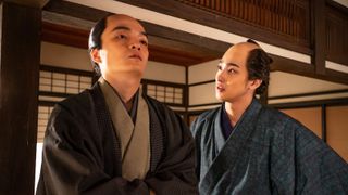 「3年か…」蔦重泣き笑いの忘年会「べらぼう」第22回場面写真