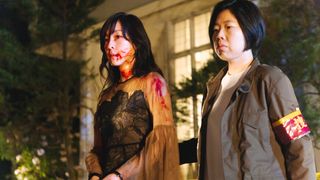 血まみれのあやめと、恐ろしくも美しい凍也「魔物」第7話場面写真