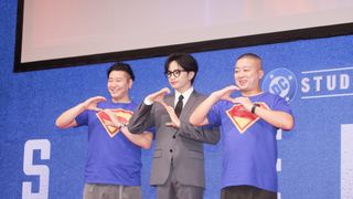 中島健人、クラーク・ケントならぬ“クラーク・ケンティー”に！『スーパーマン』スペシャルファンイベント