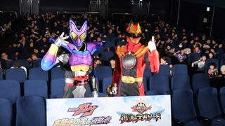 仮面ライダーガヴ&ゴジュウウルフが夢の共演!映画『仮面ライダーガヴ』『ナンバーワン戦隊ゴジュウジャー』親子先行上映会