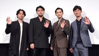 井口理（King Gnu）＆原摩利彦、映画『国宝』舞台あいさつにサプライズ登壇！