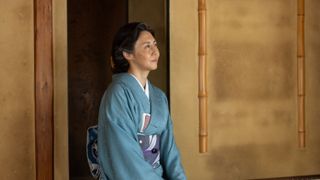 登美子（松嶋菜々子）が遠くを見つめて…「あんぱん」第20週「見上げてごらん夜の星を」第97回