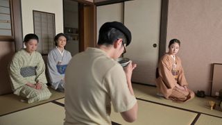 茶室では…「あんぱん」第23週「ぼくらは無力だけれど」第114回