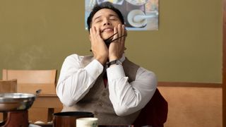 せんべい汁にうっとり…『おいしい給食　炎の修学旅行』新場面写真