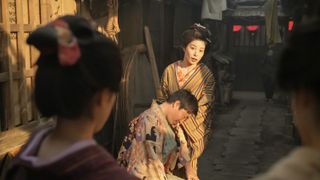 借金を背負った家族を養う遊女・なみ（さとうほなみ） …「ばけばけ」第5回場面写真