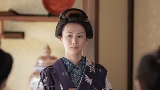 クールな表情のタエ（北川景子）…「ばけばけ」第2週「ムコ、モラウ、ムズカシ。」第8回