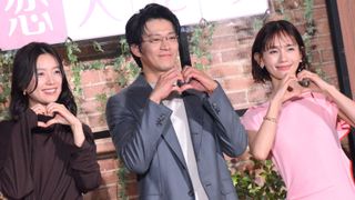 小栗旬、ハート連発！ハン・ヒョジュ、中村ゆりと「匿名の恋人たち」ファンミ