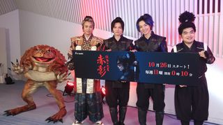 佐藤大樹、大先輩 EXILE TAKAHIRO と念願の再共演！令和版「仮面の忍者　赤影」囲み取材会