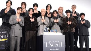 INI、デビュー4周年をお祝い！INI THE MOVIE『I Need I』公開記念舞台あいさつ