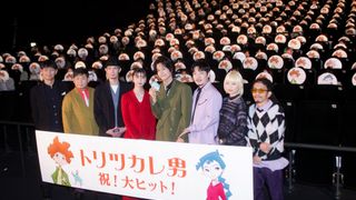 Aぇ! group佐野晶哉＆上白石萌歌、役柄風の装いで輝く！『トリツカレ男』初日舞台挨拶